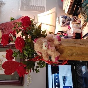 Valentines Day flower arrangement